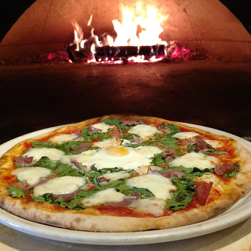 Tirrenia Farm Egg Pizza