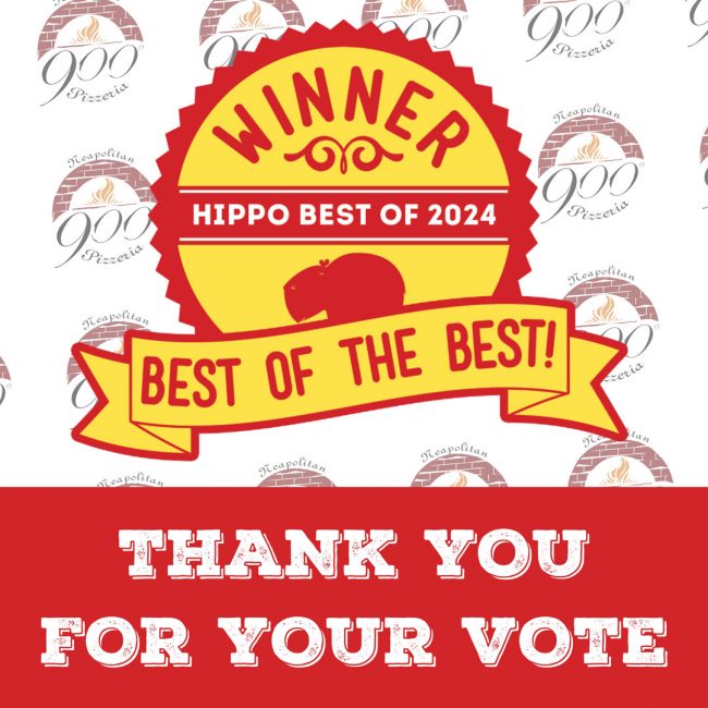 240402-900-Website-Graphic-Press-and-Promos-Best-of-Hippo-2024 900 Degrees Neapolitan Pizzeria in Manchester NH wins Best of the Best Pizza in the 2024 Best of Hippo awards. Saltimbocca and Bella Cosa recognized as Best Specialty Pizzas.