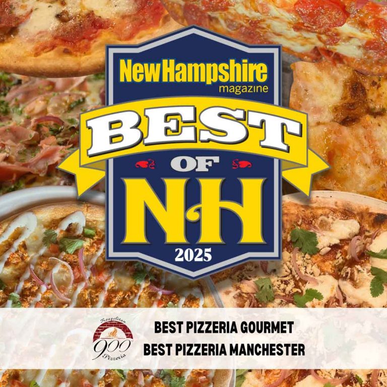 900 Degrees Neapolitan Pizzeria in Manchester New Hampshire Best of NH 2025 winner.