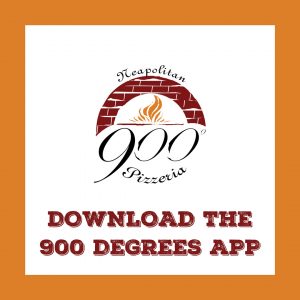 Convenient online ordering on the 900 Degrees app.