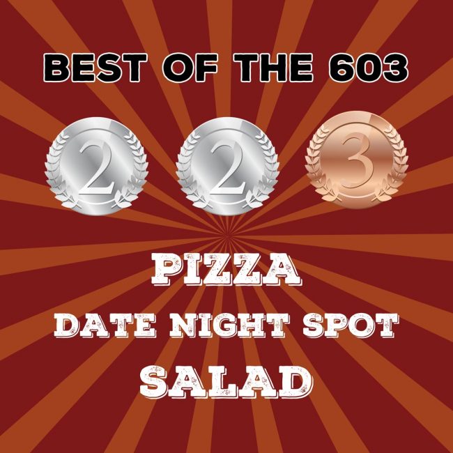 240925-900-Website-Graphic-Press-and-Promos-Best-of-the-603 900 Degrees Neapolitan Pizzeria in downtown Manchester New Hampshire wins 2024 Best of the 603 Awards for Best Pizza, Best Date Night Spot, and Best Salad in New Hampshire.