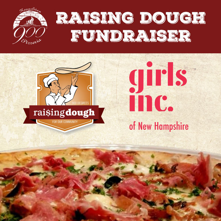 Girls Inc. of New Hampshire fundraiser at 900 Degrees Neapolitan Pizzeria in downtown Manchester, NH.