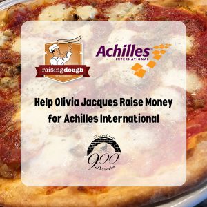 Achilles International fundraiser in Manchester, New Hampshire at 900 Degrees Neapolitan Pizzeria.